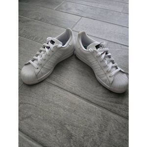 Women's Adidas Original‎ Superstar Sneakers White Red Green Blue Size 5